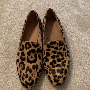 Frances loafer in leopard hair